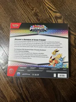 Pokemon Prismatic Evolutions Poster Collection New Sealed In Box - Image 2