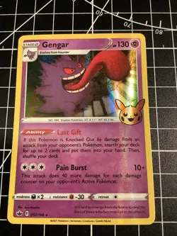 Pokemon Gengar 057/198 Trick or Trade Holo #2 - Image 1