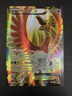 Ho-Oh EX (Full Art) 121/122 Breakpoint Holo Xy Pokemon NM - Image 2