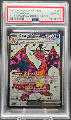2023 Pokemon SVP Charizard ex #056 Holo PSA 10 Gem Mint Charizard ex Premium - Image 1