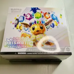 Pokemon TCG: Prismatic Evolutions Elite Trainer Box (ETB) – New / Factory Sealed - Image 1
