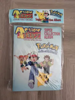 Pokemon Action Flipz Super Collection Album Sealed Vintage 1999 Artbox - Image 1