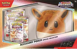Pokemon Prismatic Evolutions Accessory Pouch Special Collection Sealed - Image 1