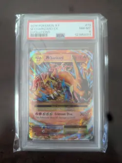 2016 Pokemon XY M Charizard EX PSA 8 - Image 1