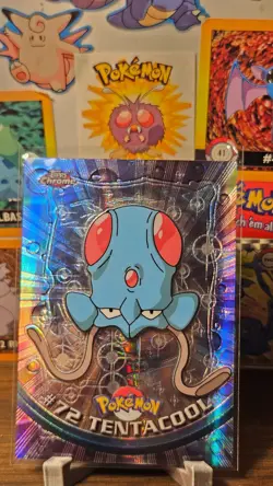 Topps Chrome 2000 Pokemon TV Animation Edition Spectra Tentacool #72 - Image 1