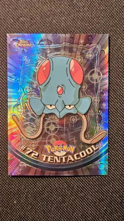 Topps Chrome 2000 Pokemon TV Animation Edition Spectra Tentacool #72 - Image 2