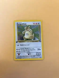 Pokemon TCG Kangaskhan Jungle 5/64 Holo Unlimited Holo Rare - Image 1