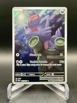 Zorua 075/064 Shrouded Fable Illustration Rare Full Art Holo Pokemon TCG NM/M - Image 1