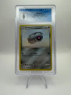 2019 Pokemon Hidden Fates SV30/SV94 BELDUM Holo Rare CGC 9 - Image 1