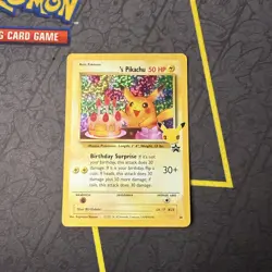 Pokemon TCG Birthday Pikachu #24 Celebrations 25th Anniversary - Image 1