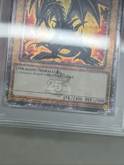 2024 Yu-Gi-Oh! Red-Eyes Black Dragon RA04-EN109 QCR PSA 10 GEM MINT - Image 3