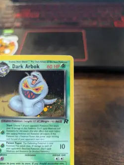 Pokemon Dark Arbok TCG Team Rocket Holo Card 2/82 Near Mint - Image 2