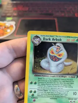 Pokemon Dark Arbok TCG Team Rocket Holo Card 2/82 Near Mint - Image 5