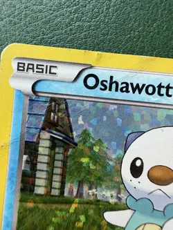 Pokemon Oshawott 004/012 McDonald's 2011 Promo Holo Basic Water Pulse TCG Card - Image 2