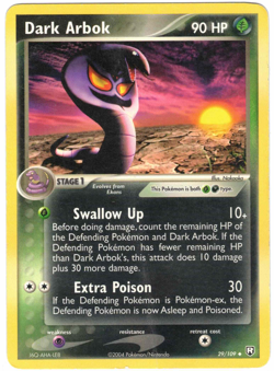 Dark Arbok 29/109 EX Team Rocket Returns Regular Uncommon Pokemon Card - Image 1