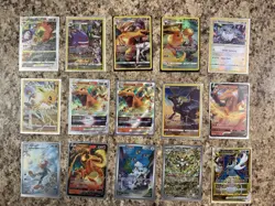 Pokemon lot of 15 cards - Image 1