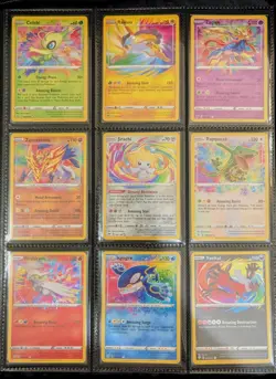 Pokemon TCG Amazing Rare Complete 9 Card Set Vivid Voltage & Shining Fates NM - Image 1