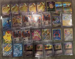 EXTENSIVE Pokemon Card Lot of 800+ Cards - Rares, Holos, TGs, Full Arts and SIRs - Image 3