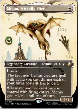 Momo, Friendly Flier (Borderless) TLA #317 NM Normal - Image 1