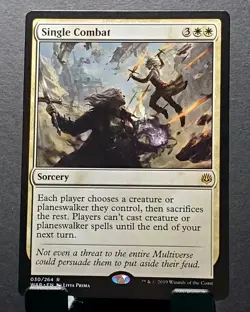 MTG 030/264 SINGLE COMBAT War Of The Spark Rare card⚔LP - Image 1