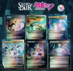 MTG Secret Lair x Hatsune Miku Digital Sensation English Foil Sealed - Image 1