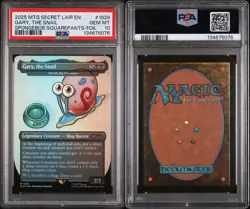 2025 MAGIC THE GATHERING SPONGEBOB SECRET LAIR DROP FOIL PSA 10 GEM MINT GARY - Image 3