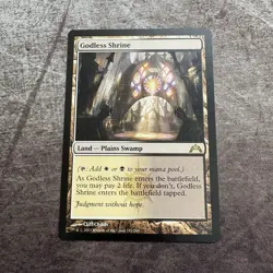 Godless Shrine - Gatecrash - MTG Magic the Gathering - LP - Image 1