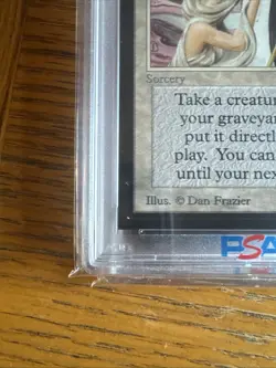 1993 WOTC MtG Resurrection CE Rare Magic: the Gathering PSA 9 - Image 4