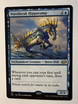 1x Wavebreak Hippocamp - Jumpstart 2022 NM-Mint - MTG - Image 1