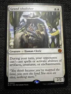 Grand Abolisher Outlaws of Thunder Junction: the Big Score Regular - Image 1