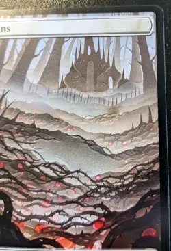 Plains (Full Art) 0262 WOE Land Wilds Of Eldraine Magic: The Gathering - Image 3