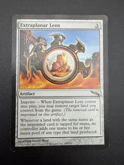 MTG; Magic the Gathering; Extraplanar Lens; Mirrodin #169; LP+ - Image 2