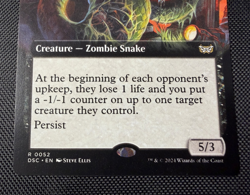 MTG Persistent Constrictor 0052 Extended Art Regular Rare Commander DSK NM - Image 2