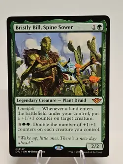 MTG Bristly Bill, Spine Sower Promo Outlaws of Thunder Junction NM Magic - Image 1