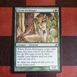 Mtg Elvish Promenade, Elvish Harbinger, Imperious Perfect Lorwyn Elf Lot LP - Image 3