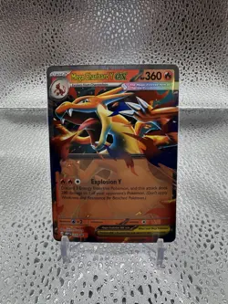 Pokemon TCG Mega Charizard Y ex 030 Mega Evolution Black Star Promo NM - Image 1