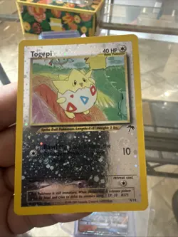 Pokemon TCG Togepi Reverse Holo Southern Islands 4/18 - Image 1