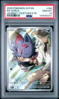 N's Zorua #189 Pokemon Promo（product description）⬇ - Image 1