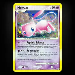 Mew 15/132 Holo Rare Secret Wonders Pokemon TCG LP+ - Image 1