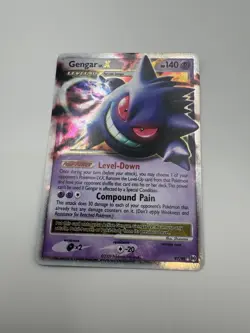 Pokemon Gengar LV X 97/99 Arceus Holo LP Rare Unlimited 2009 Nintendo - Image 2