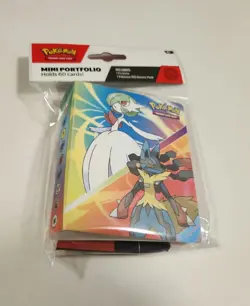 (1) NEW SEALED POKEMON TCG MEGA EVOLUTION MINI PORTFOLIO - Image 1