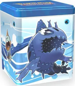 Pokemon TCG 2022 Water Type Stacking Collector Tin / NEW / SEALED - Image 1