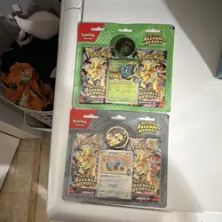 Pokemon Ascended Heroes Sealed Blister Packs Tangela Komala Promo Booster - Image 1