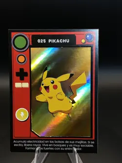 2025 Pokemon Kanto Full House Peru Gold Holo - Pikachu #25 - Image 3