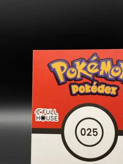 2025 Pokemon Kanto Full House Peru Gold Holo - Pikachu #25 - Image 4