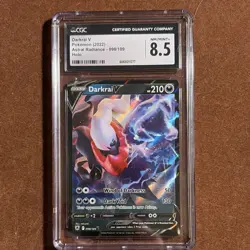 Pokemon Darkrai V Astral Radiance 098/189 Holo Ultra Rare CGC 8.5 NM/MINT+ - Image 1