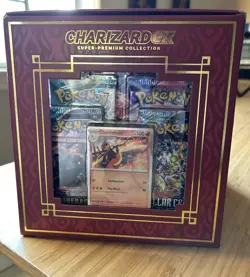 Pokemon TCG Charizard ex Super Premium Collection Figure Box Factory Sealed - Image 2