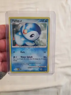 LP Pokemon TCG Piplup 15/17 Holo Pop Series 8 - Image 1