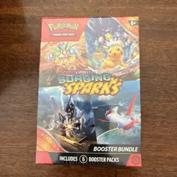 POKEMON TCG SCARLET & VIOLET SURGING SPARKS BOOSTER BUNDLE FACTORY SEALED NEW - Image 1