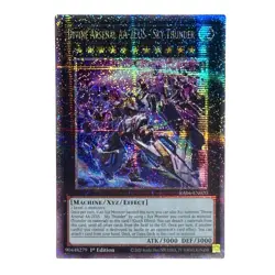 YuGiOh! Divine Arsenal AA-ZEUS - Sky Thunder (Quarter Century Secret) RA04-EN070 - Image 1